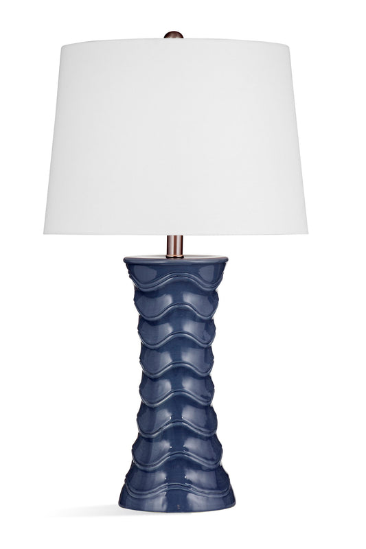 Gere - Table Lamp - Blue / White