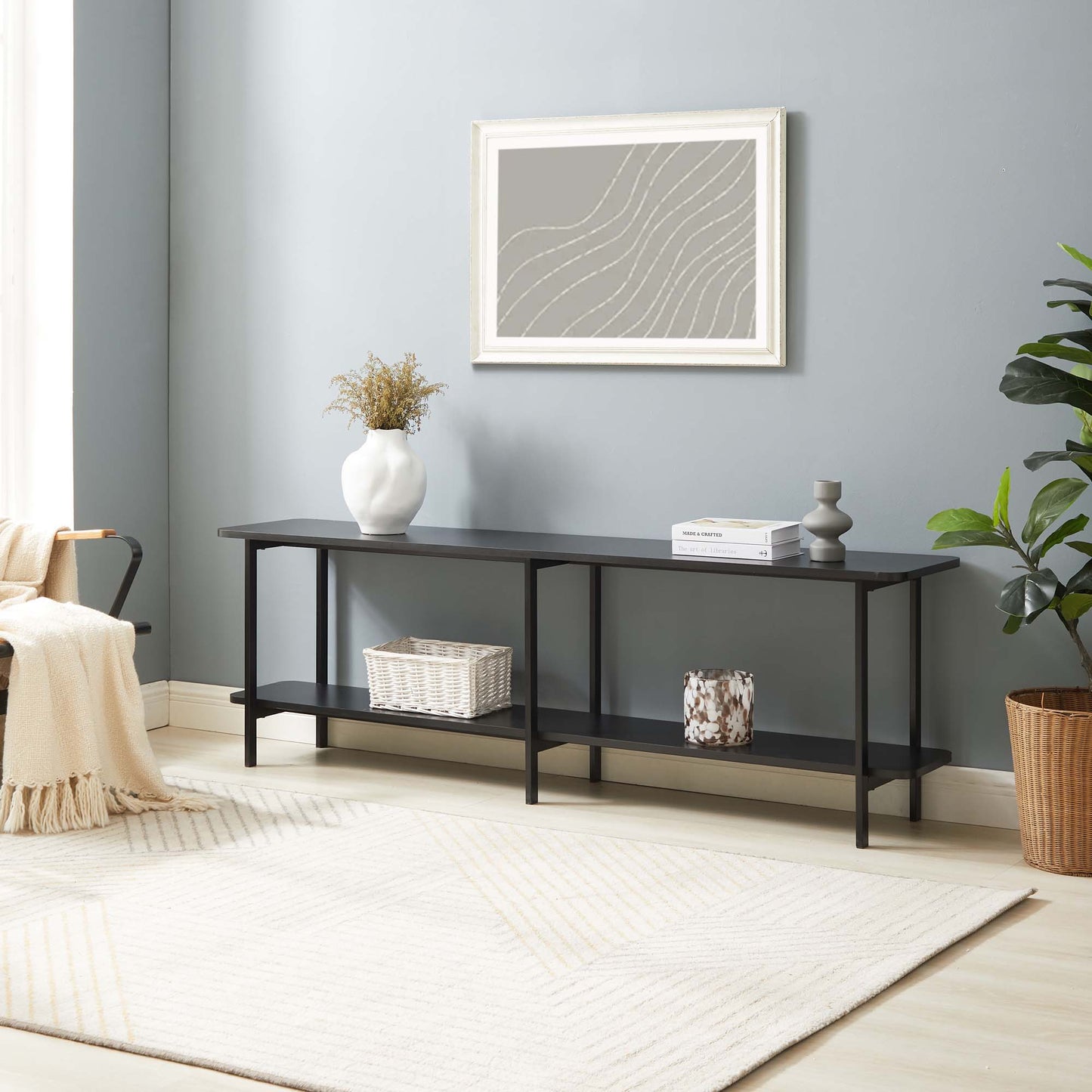 Celine - Console Table - Black