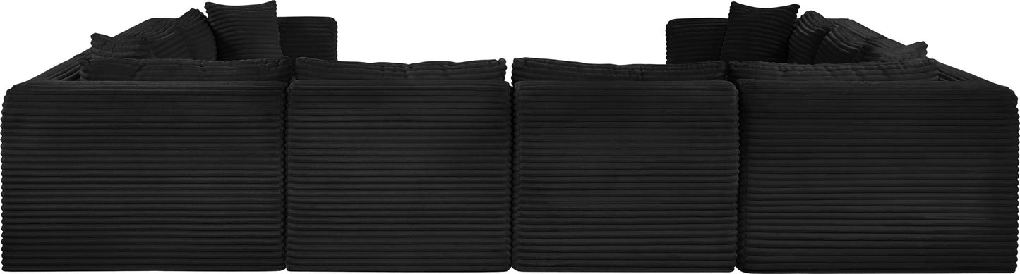 Shaggy - 8 Piece Modular U-Shaped Sectional