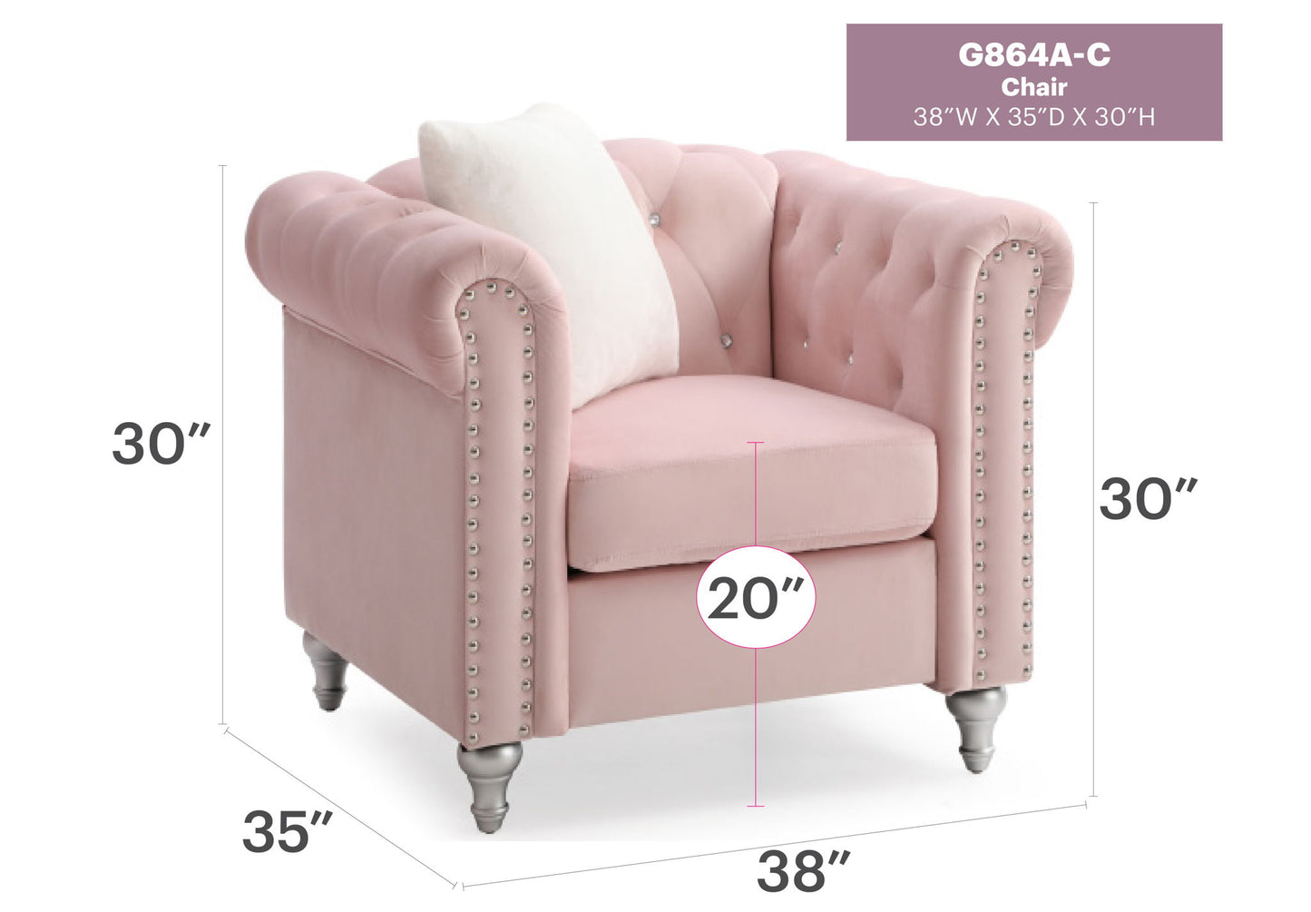 Glory Furniture - Raisa - Chair