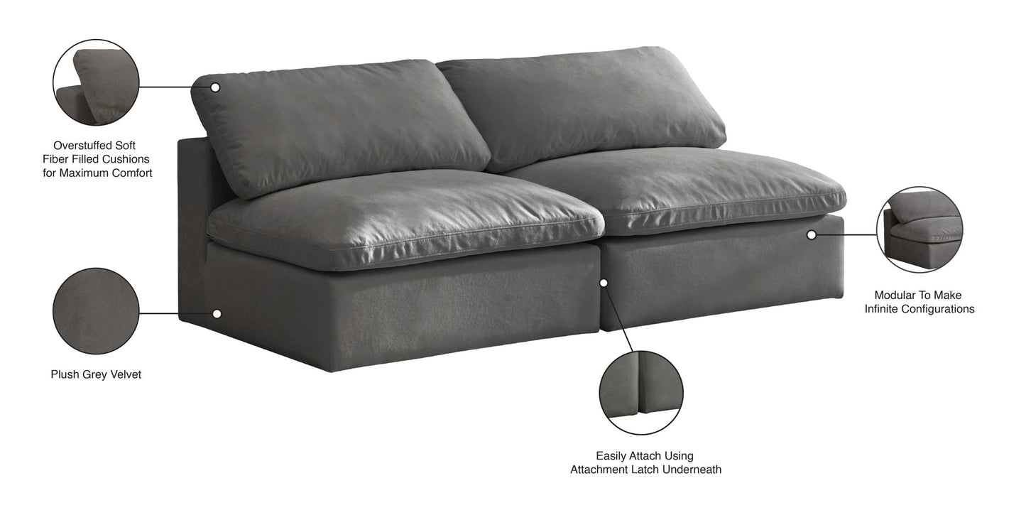Cozy - Modular Armless 2 Seat Sofa