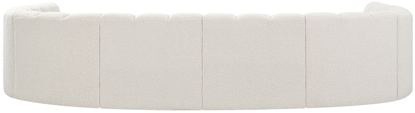 Arc - Boucle Fabric 8 Piece Modular Sofa