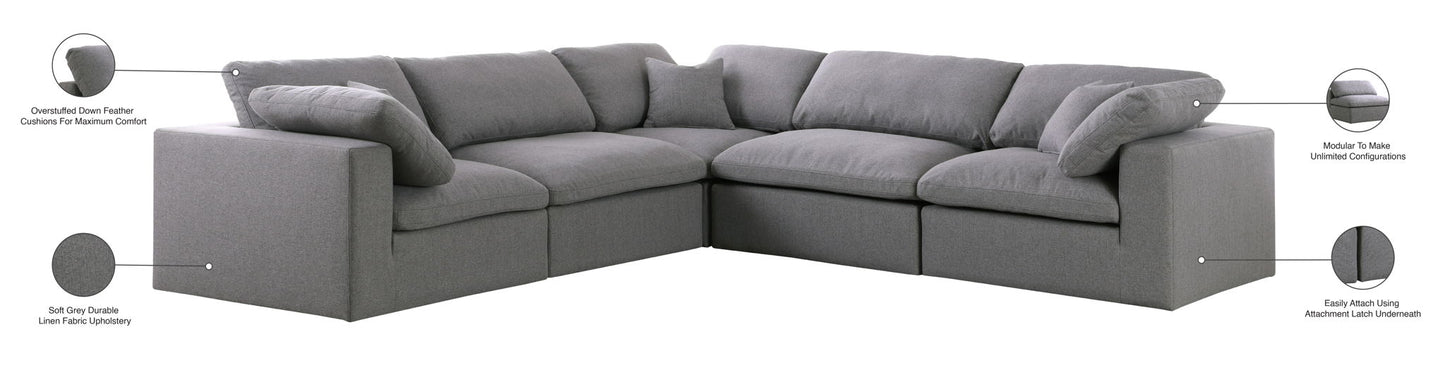 Serene - 5 Piece Modular Sectional