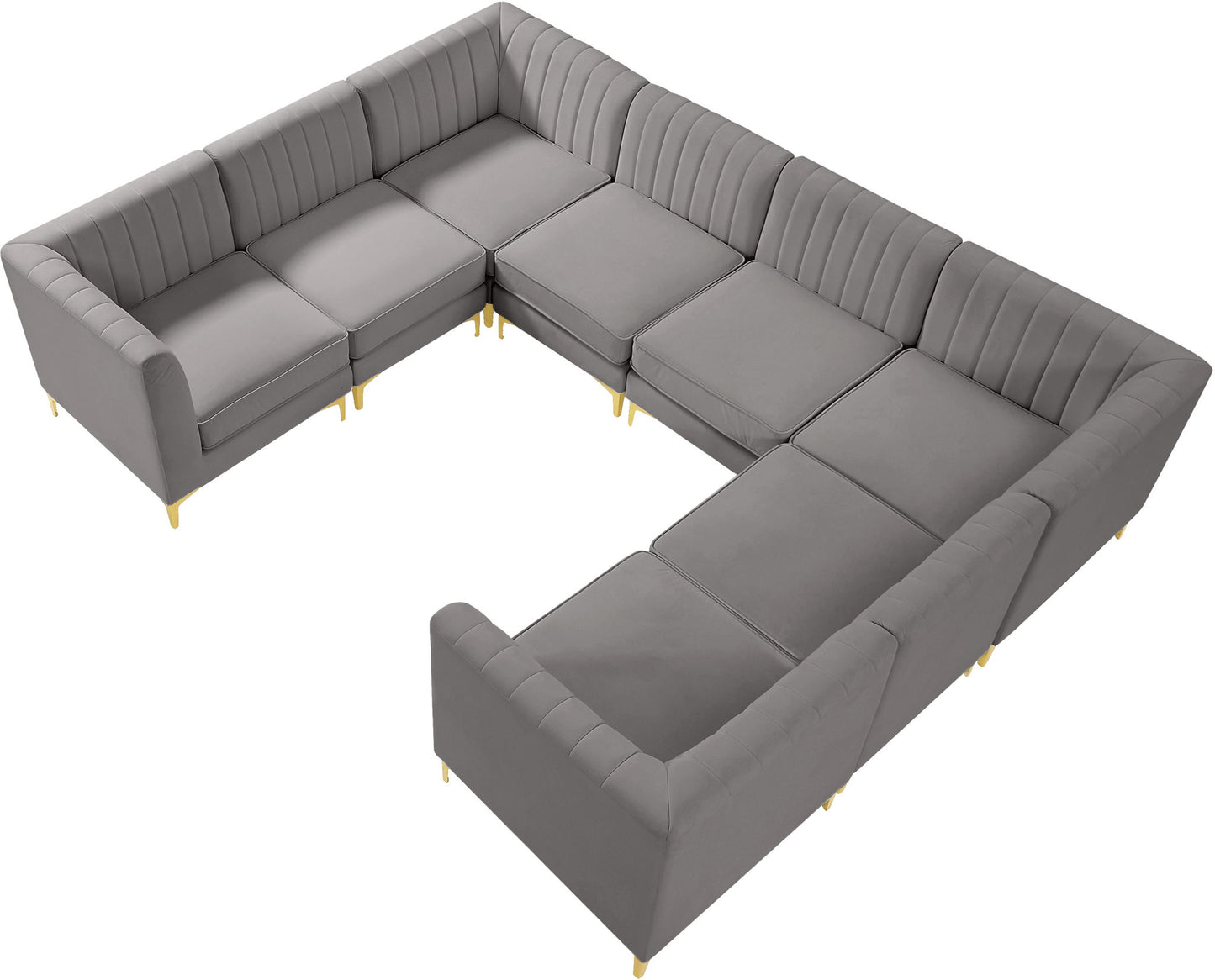 Alina - 8 Piece Modular Sectional