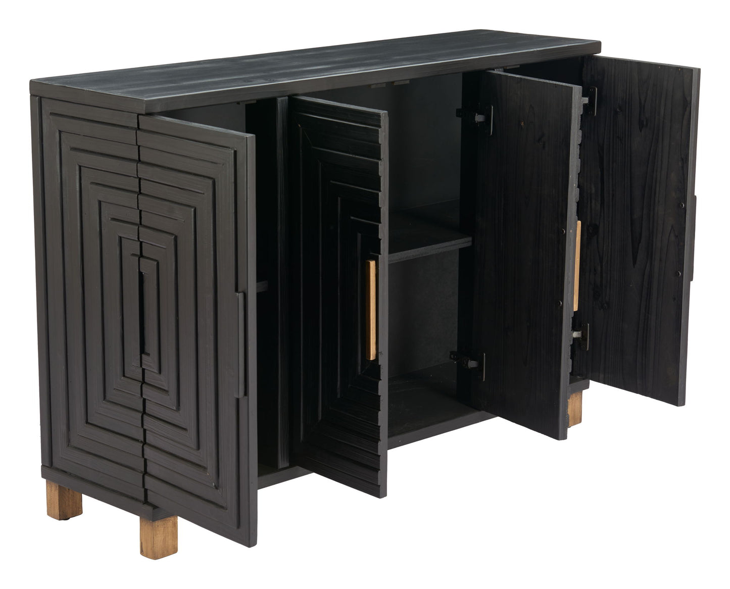 Trazo - Cabinet - Black