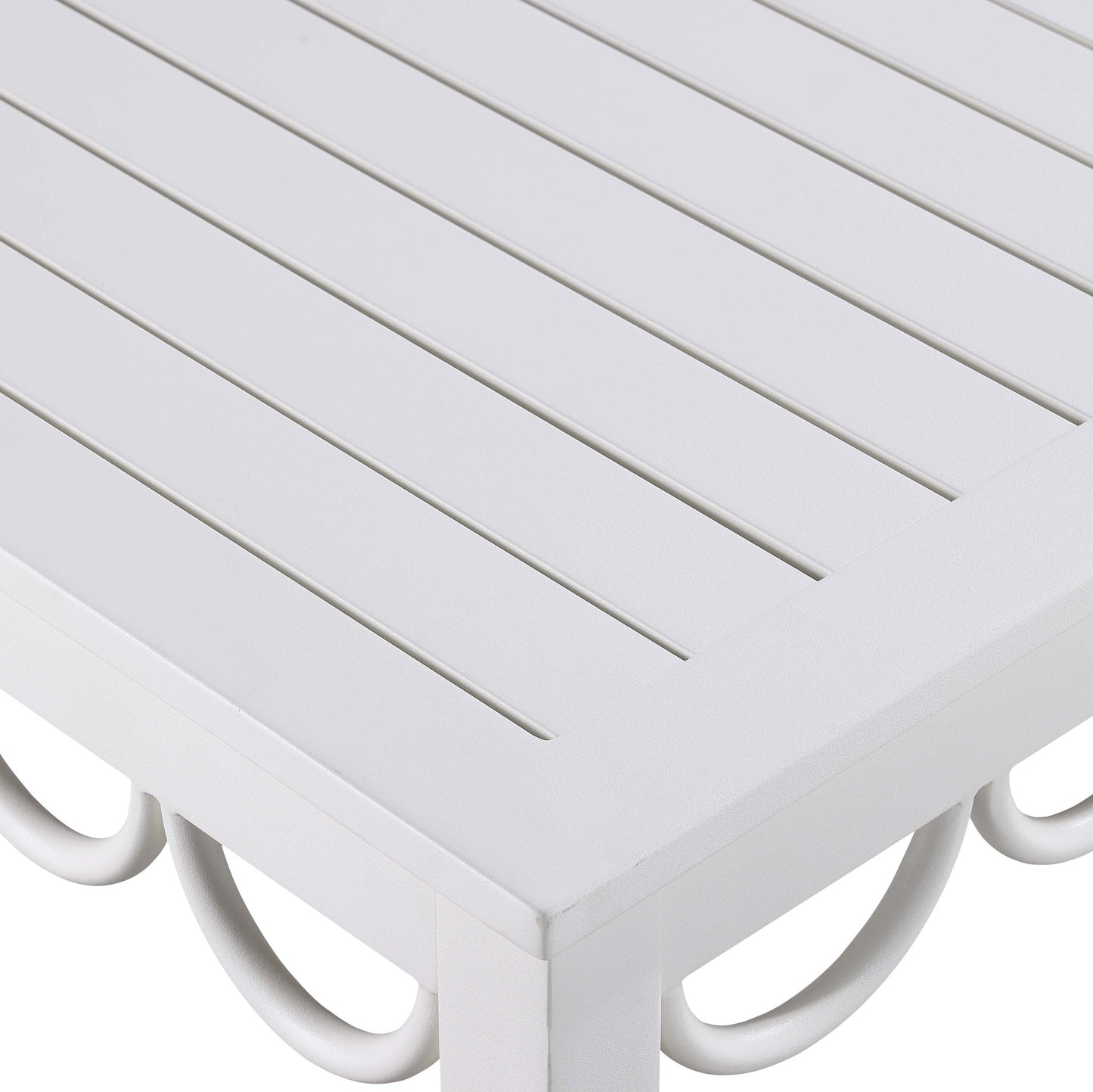 Portofino - Aluminum Outdoor Patio Coffee Table