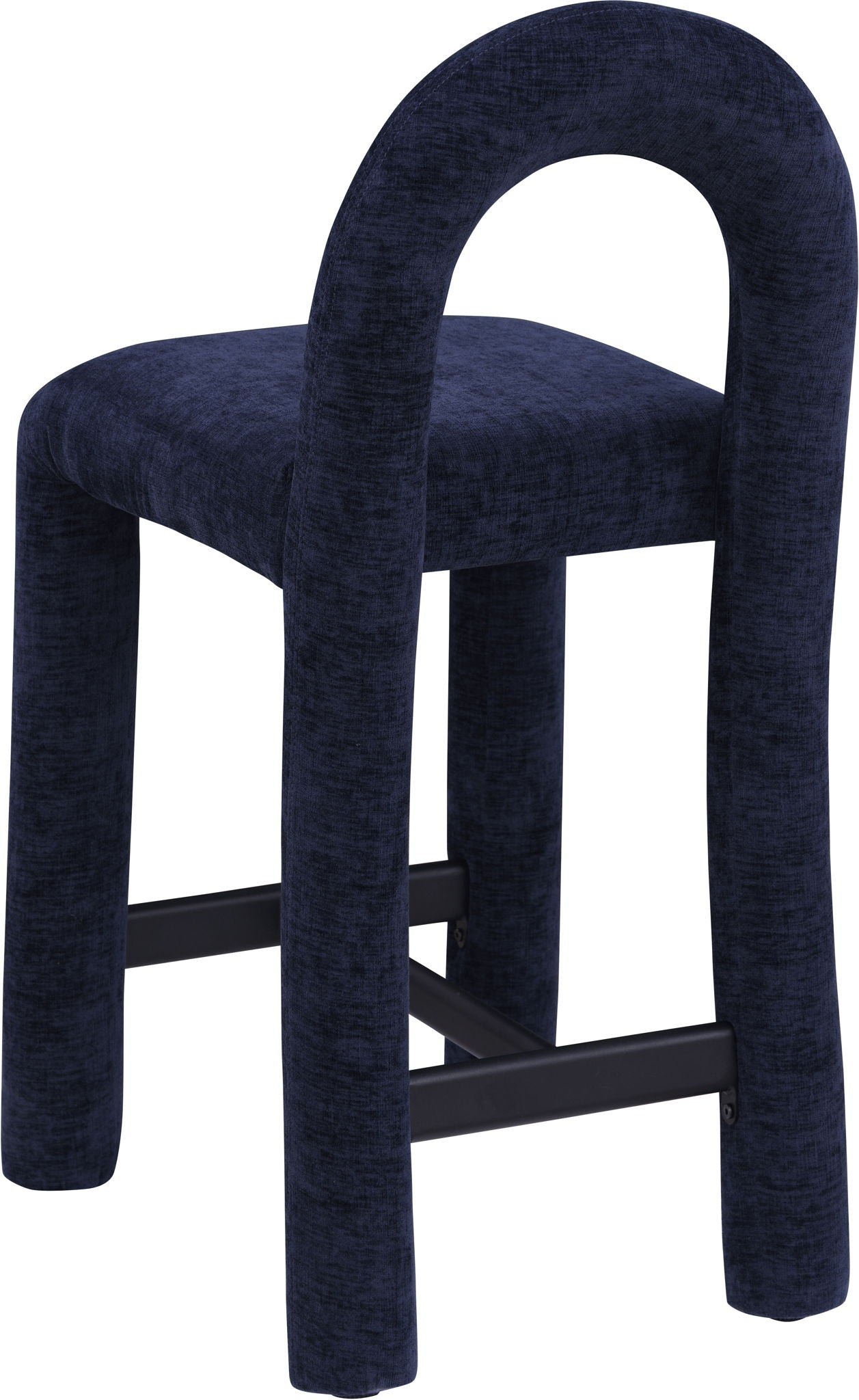 Amari - Chenille Fabric Stool