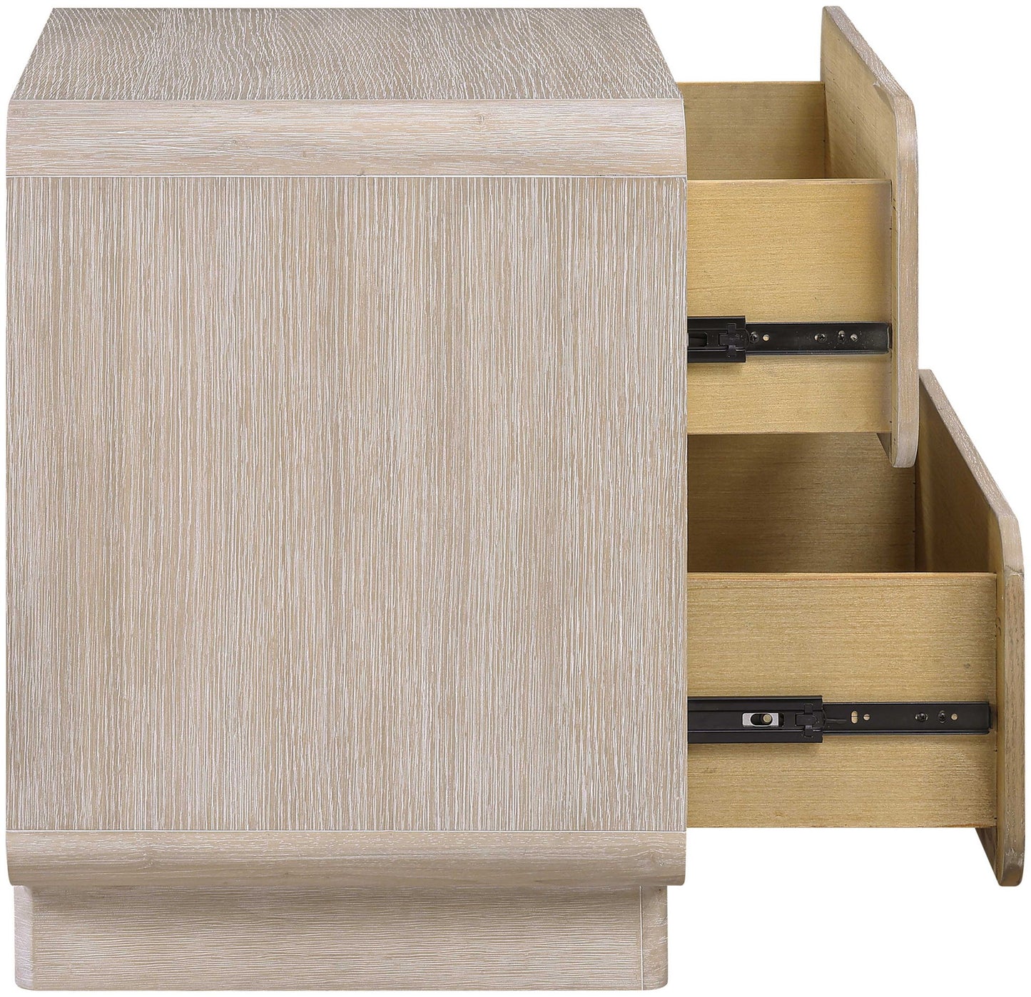 Adagio - Solid Wood And Oak Veneer Nightstand