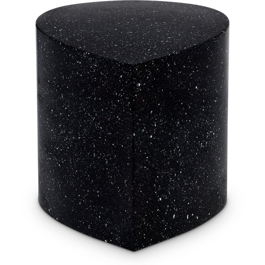 Petal - Iron Coffee Table - Black Terazzo