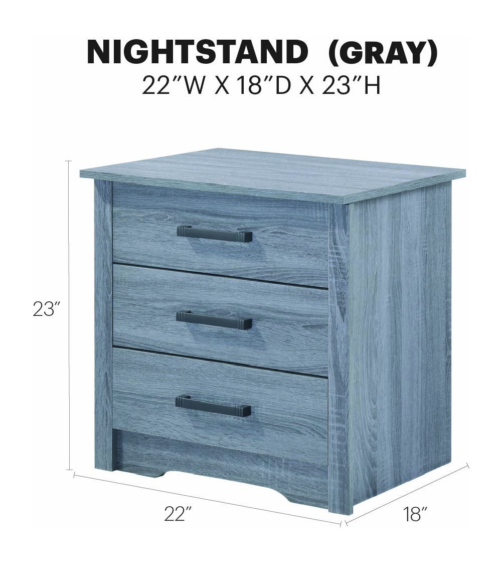 Glory Furniture - Hudson - Nightstand