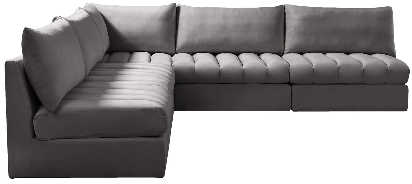 Jacob - Modular Corner Armless Sectional 5 Piece