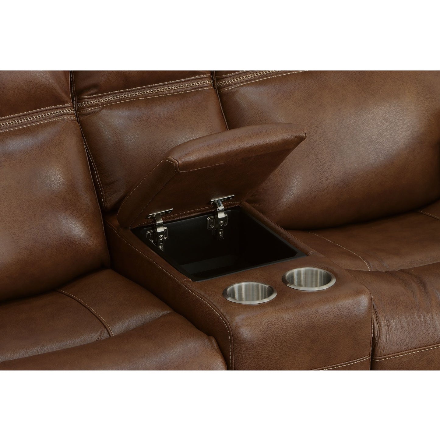 Jackson - Power Reclining Loveseat With Console & Power Headrests