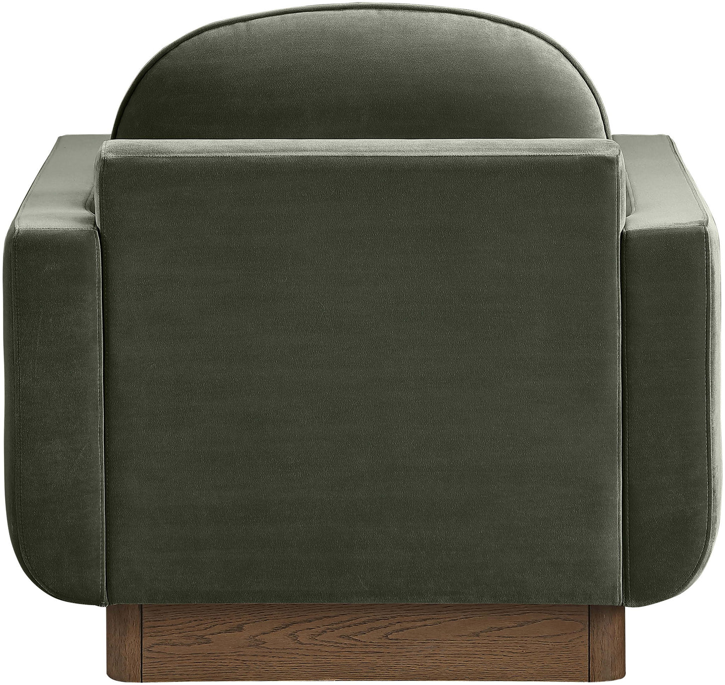Diviento - Velvet Performance Fabric Upholstered Accent Chair