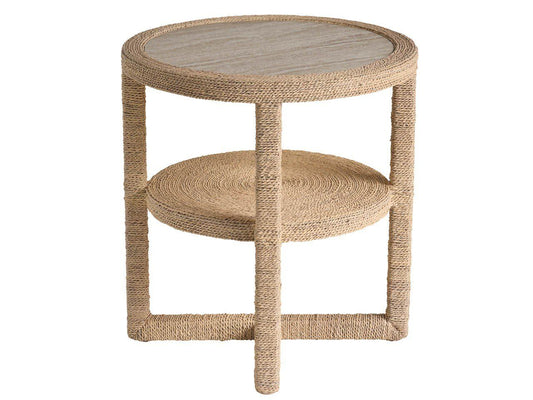 Oasis - Abaca Side Table - Beige