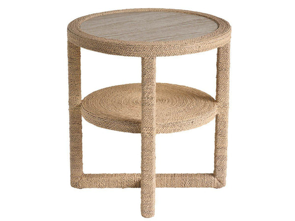 Oasis - Abaca Side Table - Beige