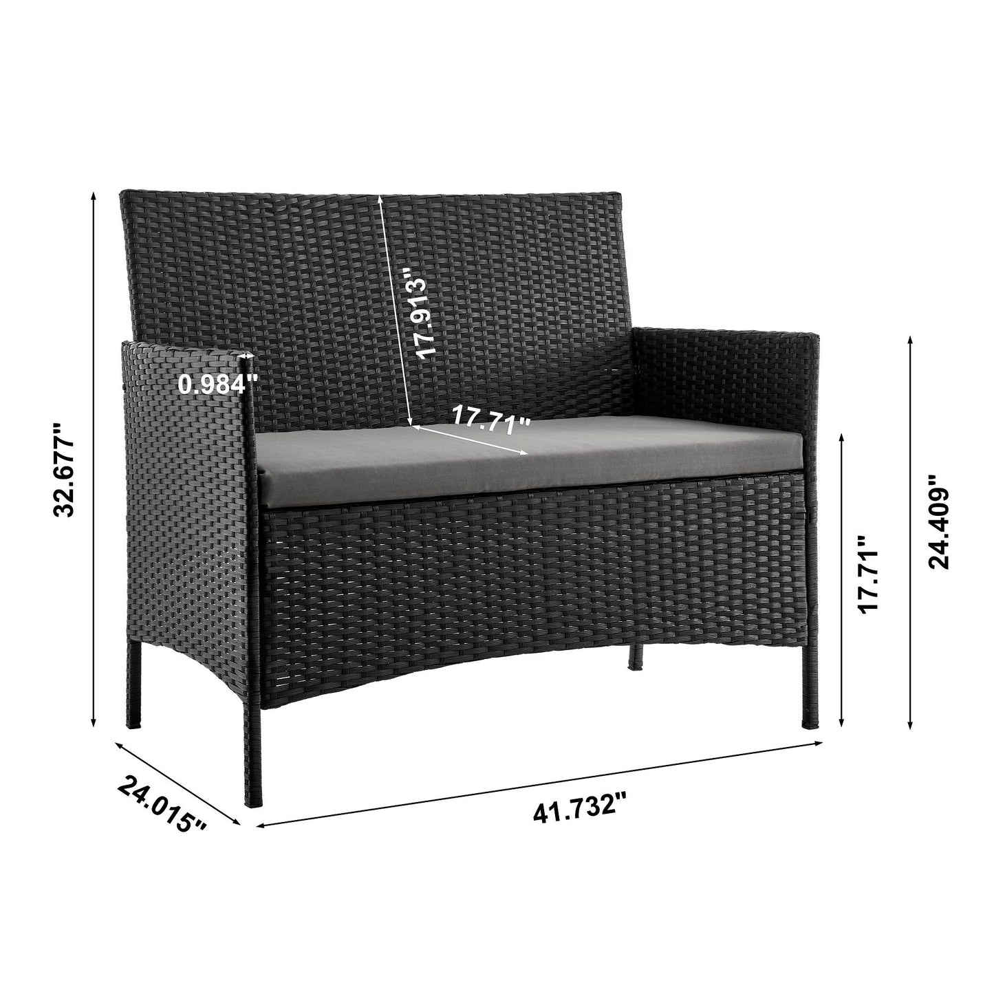 Manhattan Imperia - 3-Piece Conversation Set