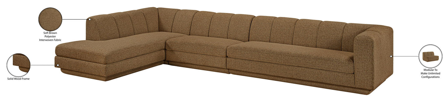 Modari - Sectional - Brown