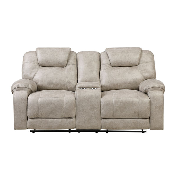 Gainesville Double Reclining Love Seat with Center Console