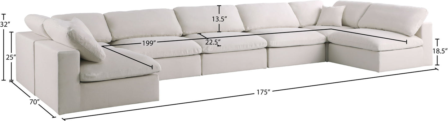Plush - 7 Piece Modular Sectional