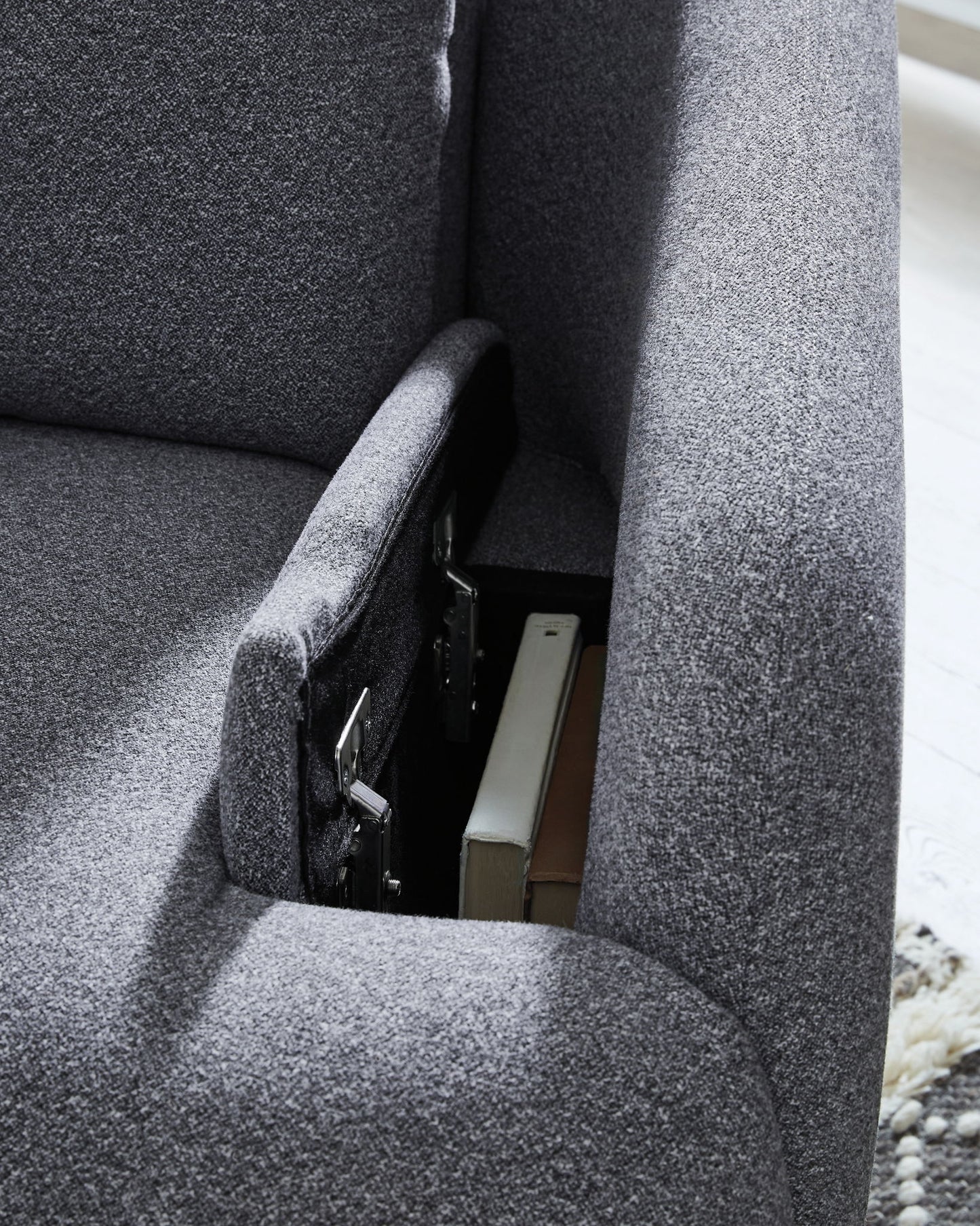 Alainmont Next-Gen Nuvella - Swivel Power Recliner