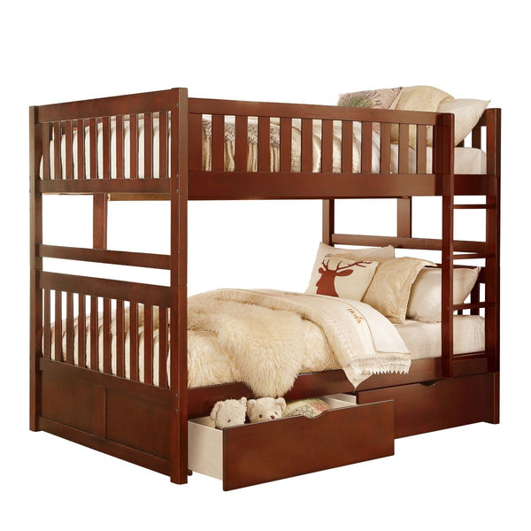 Rowe Full/Full Bunk Bed with Storage Boxes