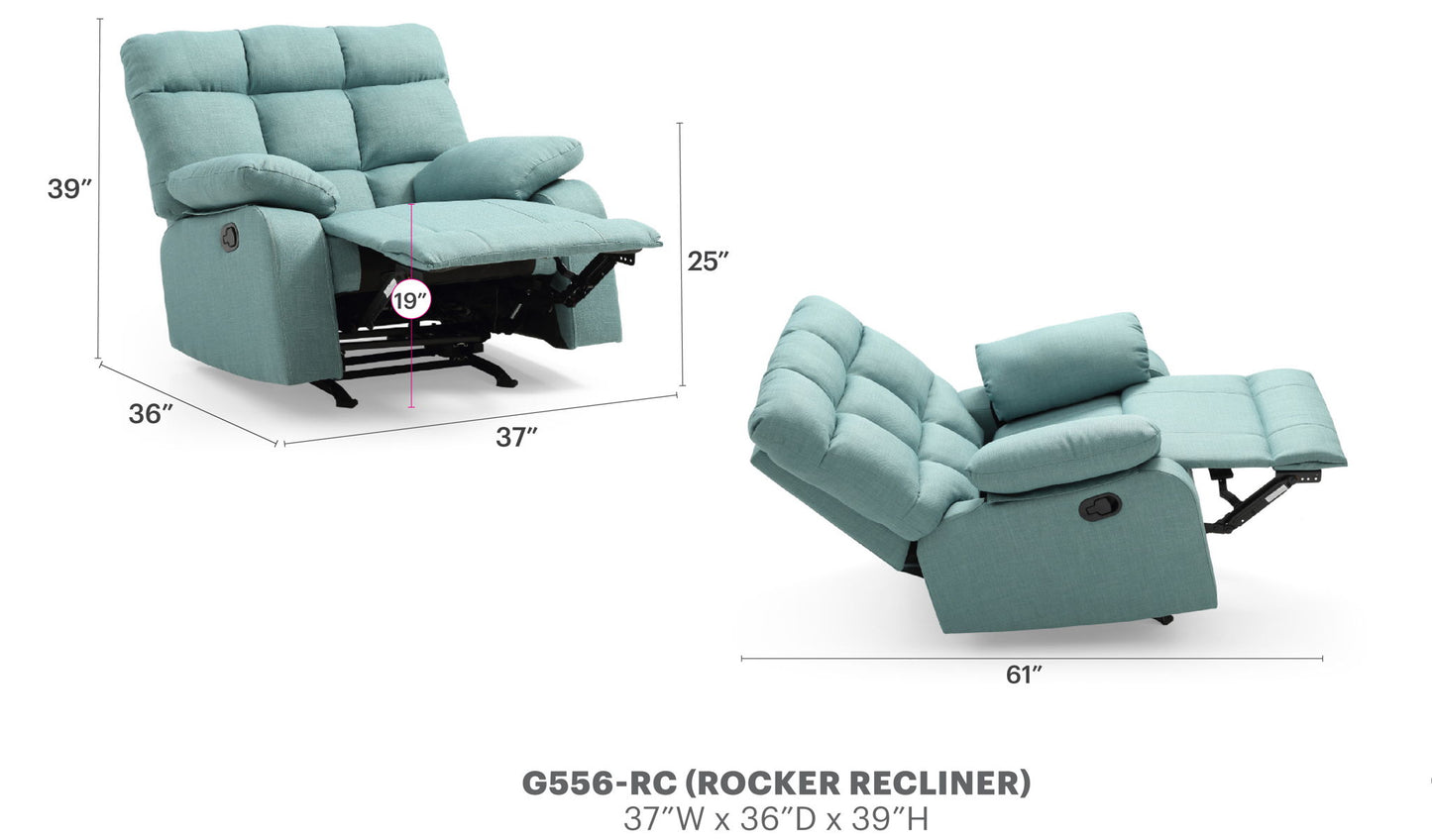 Glory Furniture - Cindy - Rocker Recliner