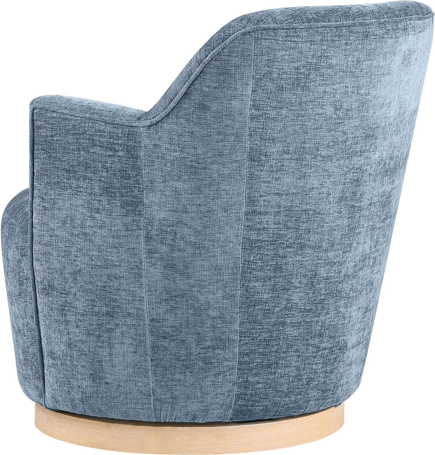 Clarita - Chenille Swivel Accent Chair