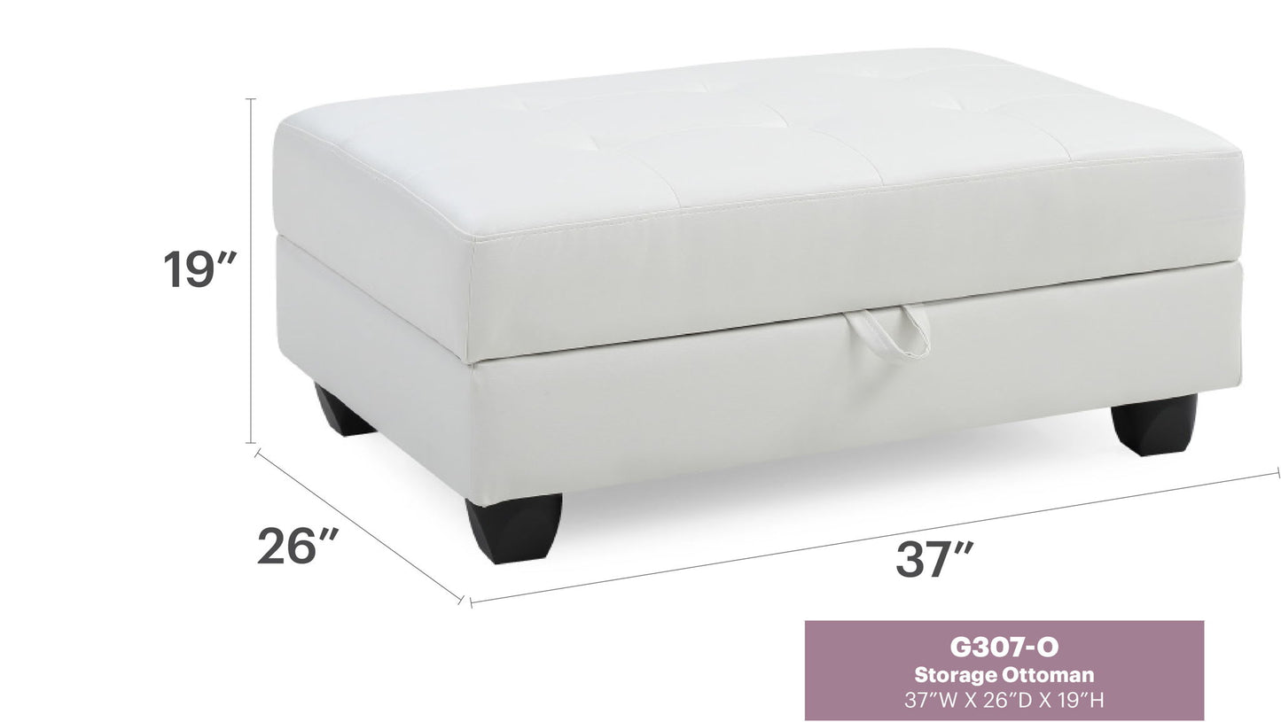 Glory Furniture - Revere - Ottoman