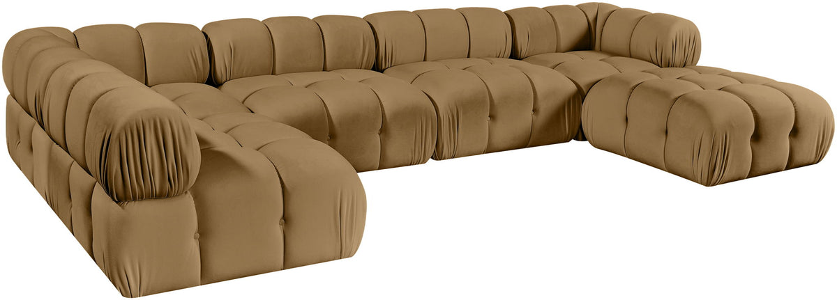 Orin - 6 Piece Modular Sectional (3 Modular Chairs, 2 Corner Chairs & Ottoman)