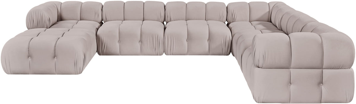 Orin - 7 Piece Modular Sectional (3 Modular Chairs, 3 Corner Chairs & Ottoman)
