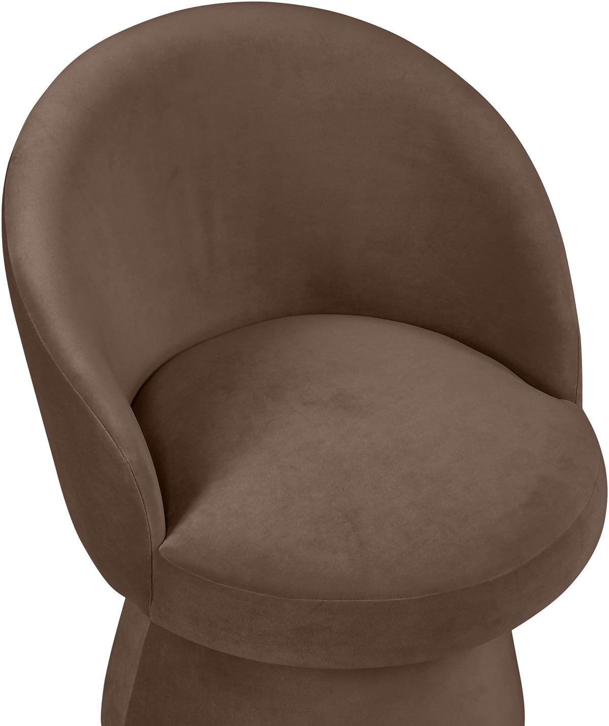 Selene - Upholstered Swivel Dining Chair