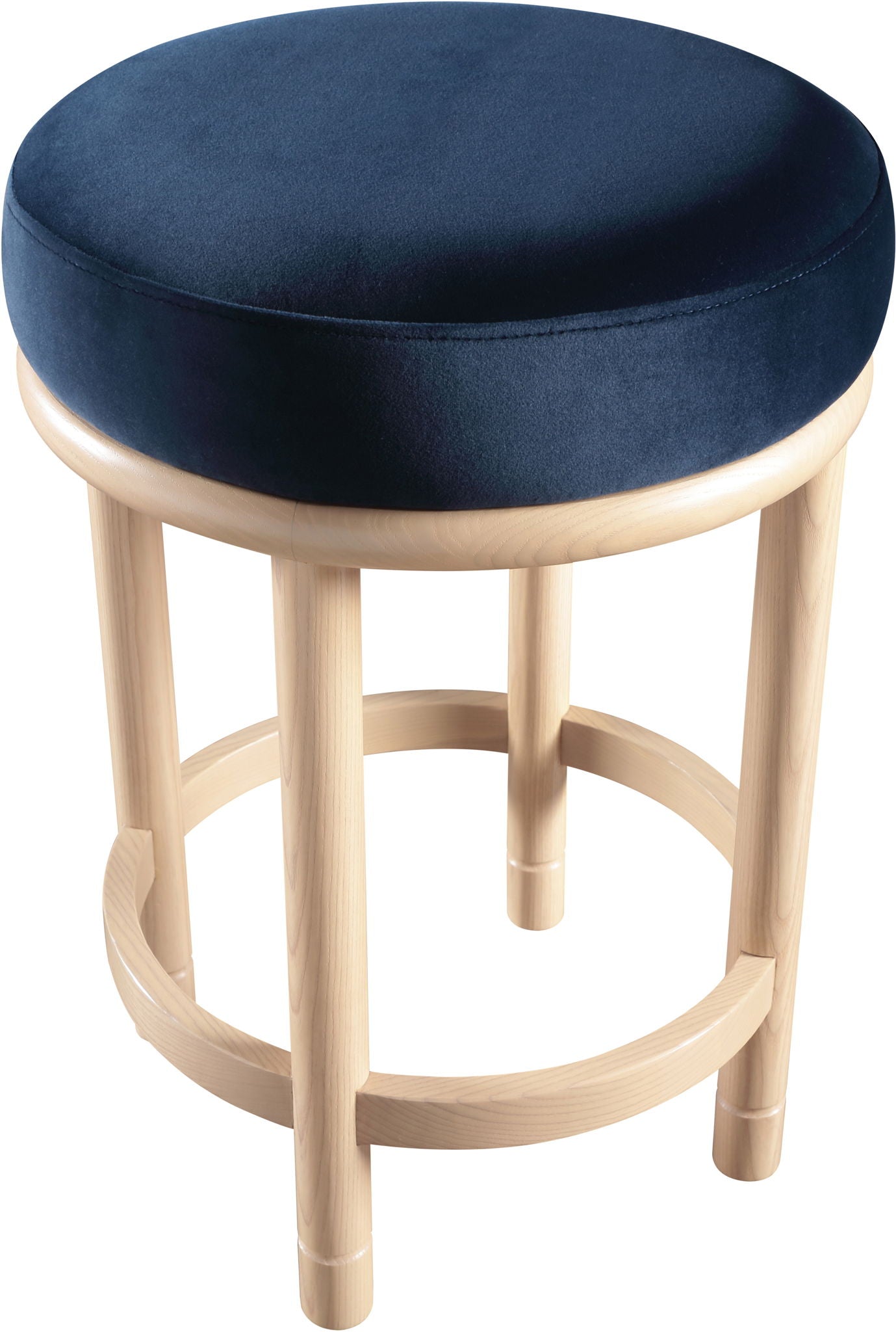 Monette - Counter Stool With Natural Base