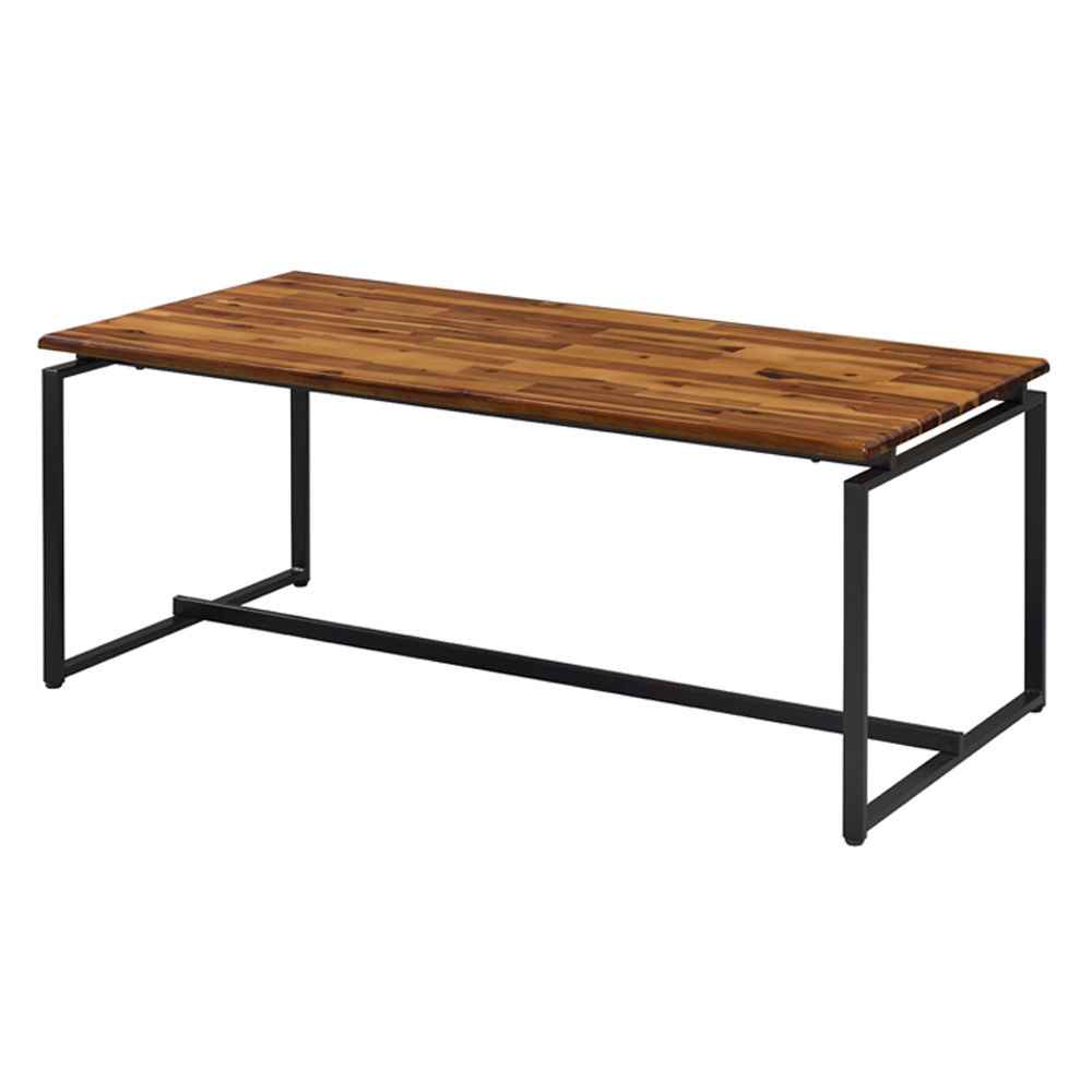 Jurgen - 3 Piece Coffee & End Set - Oak & Black