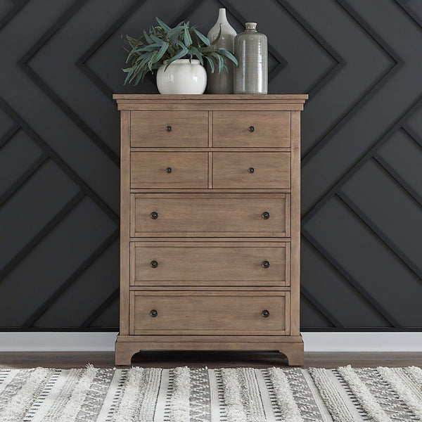 Haven Hills - 5 Drawer Chest - Camel Beige