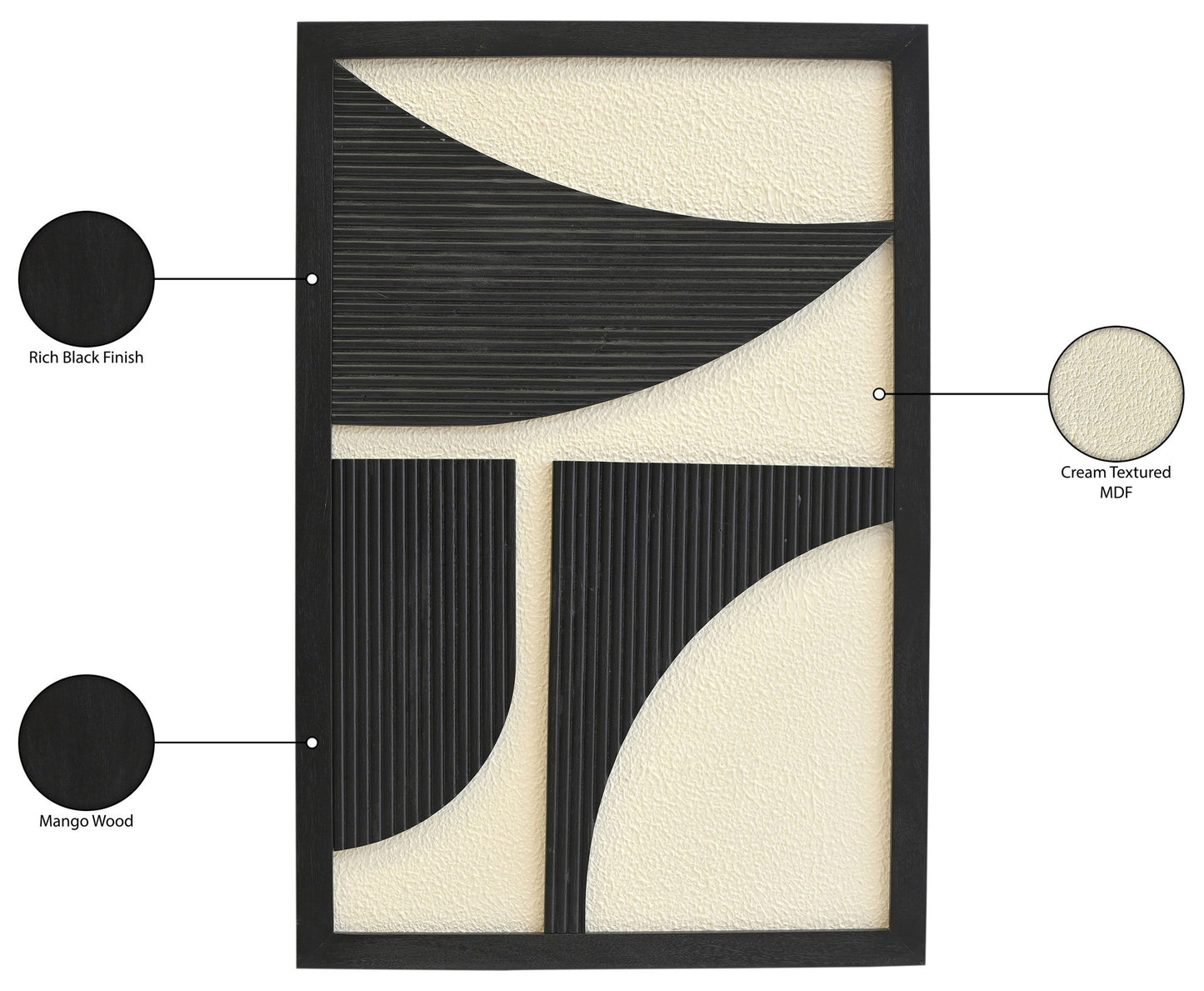 Cadence - Mango Wood Wall Decor
