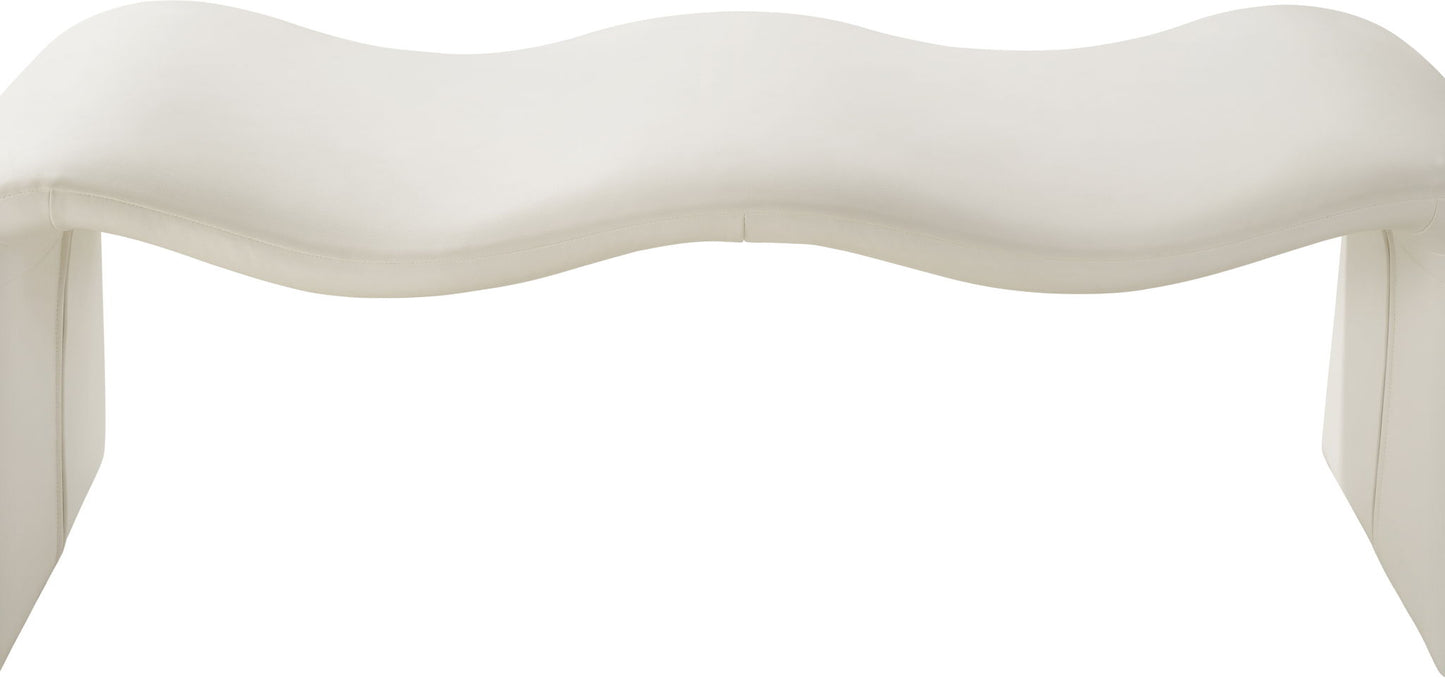 Willow - Faux Leather Bench