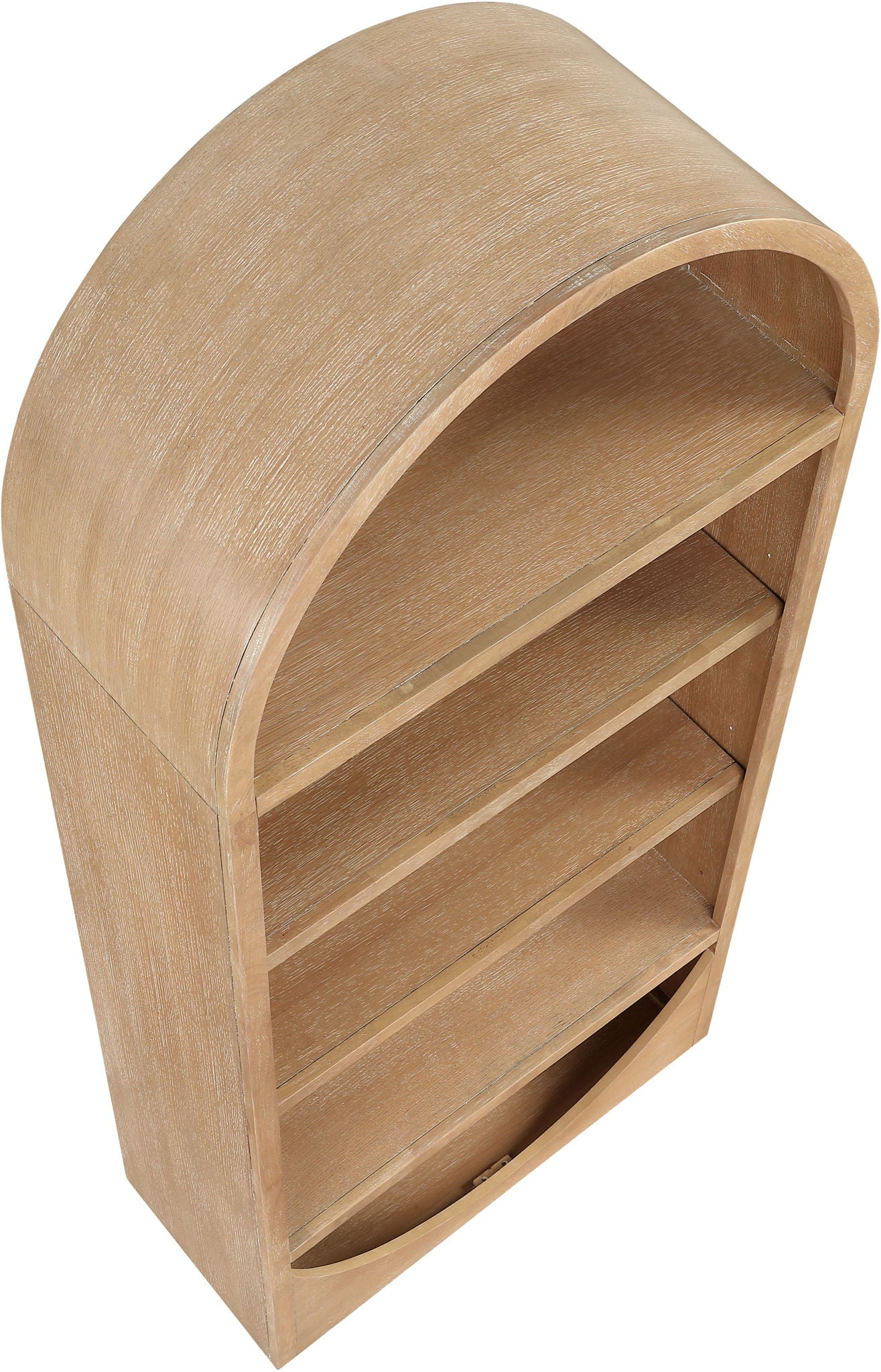 Hearth - Oak Veneer And Solid Wood Bookcase