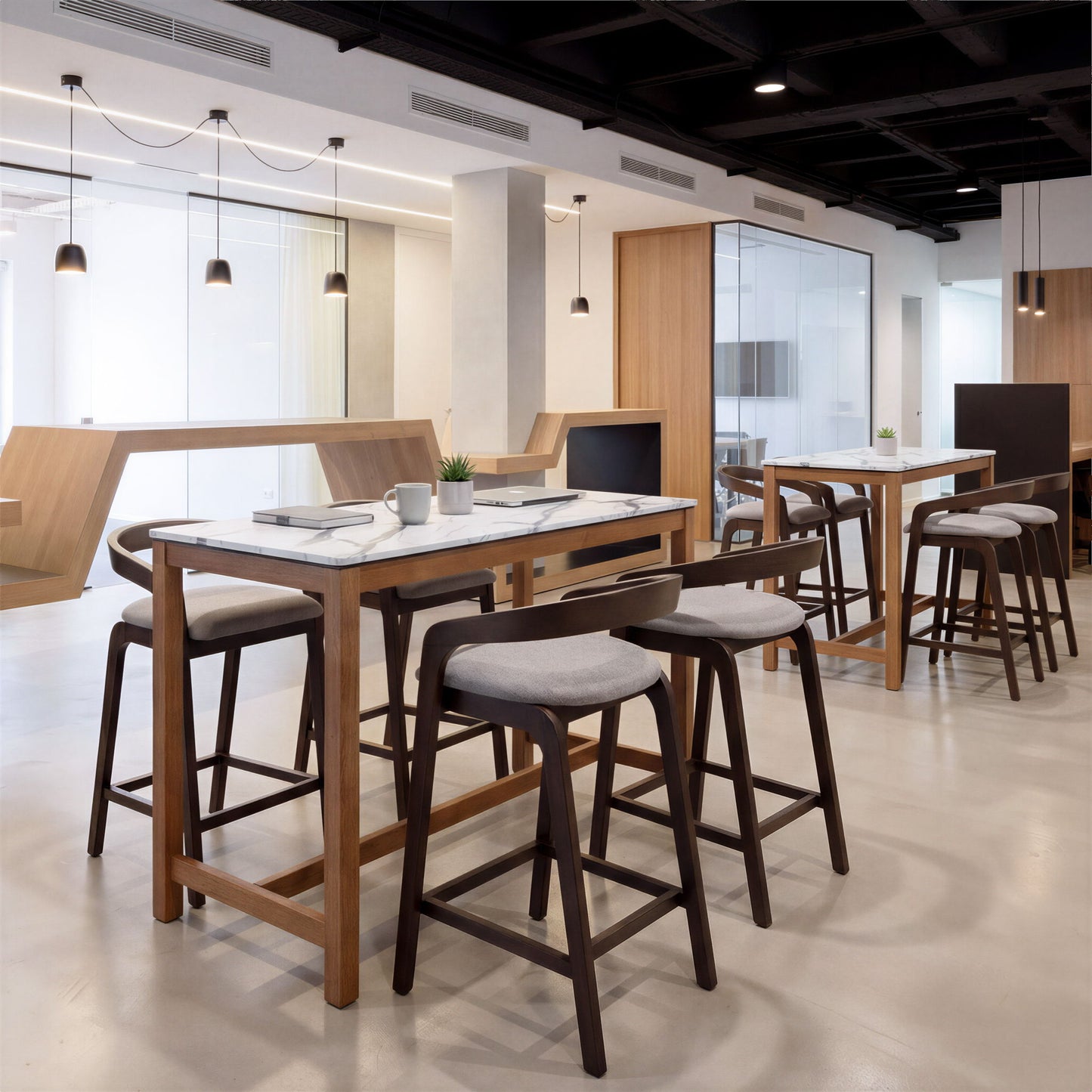 Fein - Counter Table - White