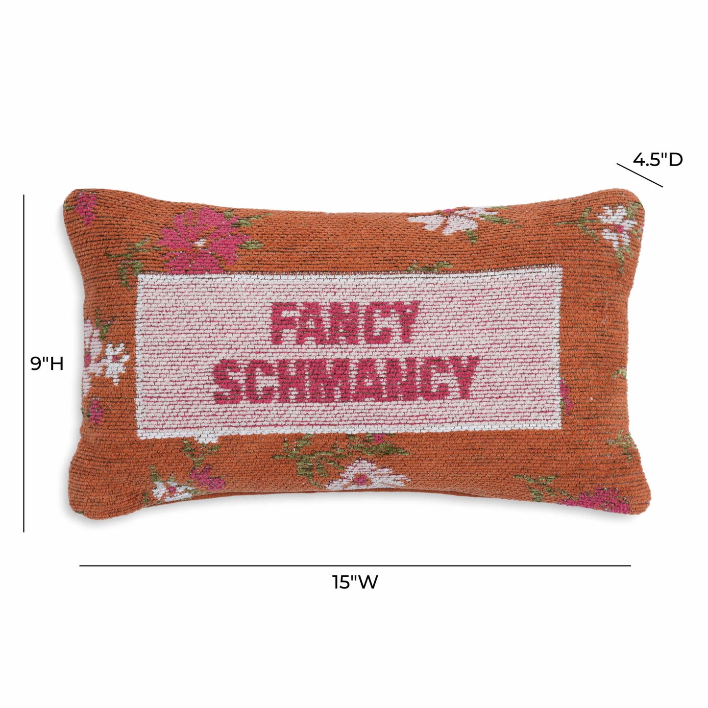 Judaica - Fancy Schmancy Pillow - Multi