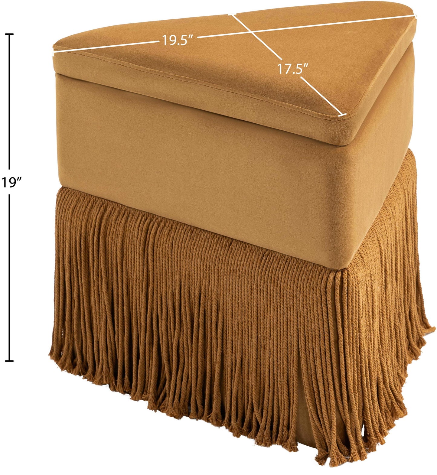 Trivoli - Ottoman / Stool - Saddle