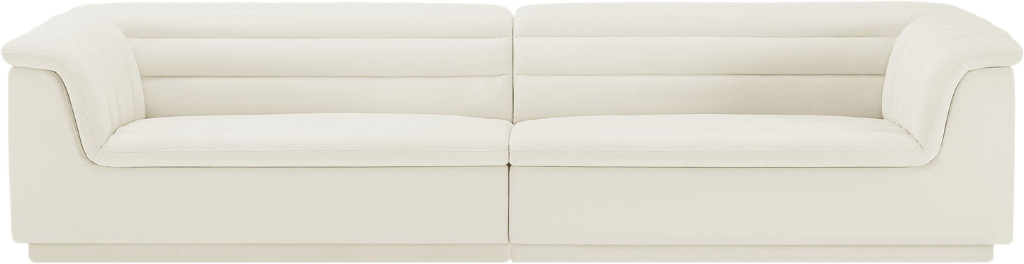 Cascade - Velvet Modular Sofa