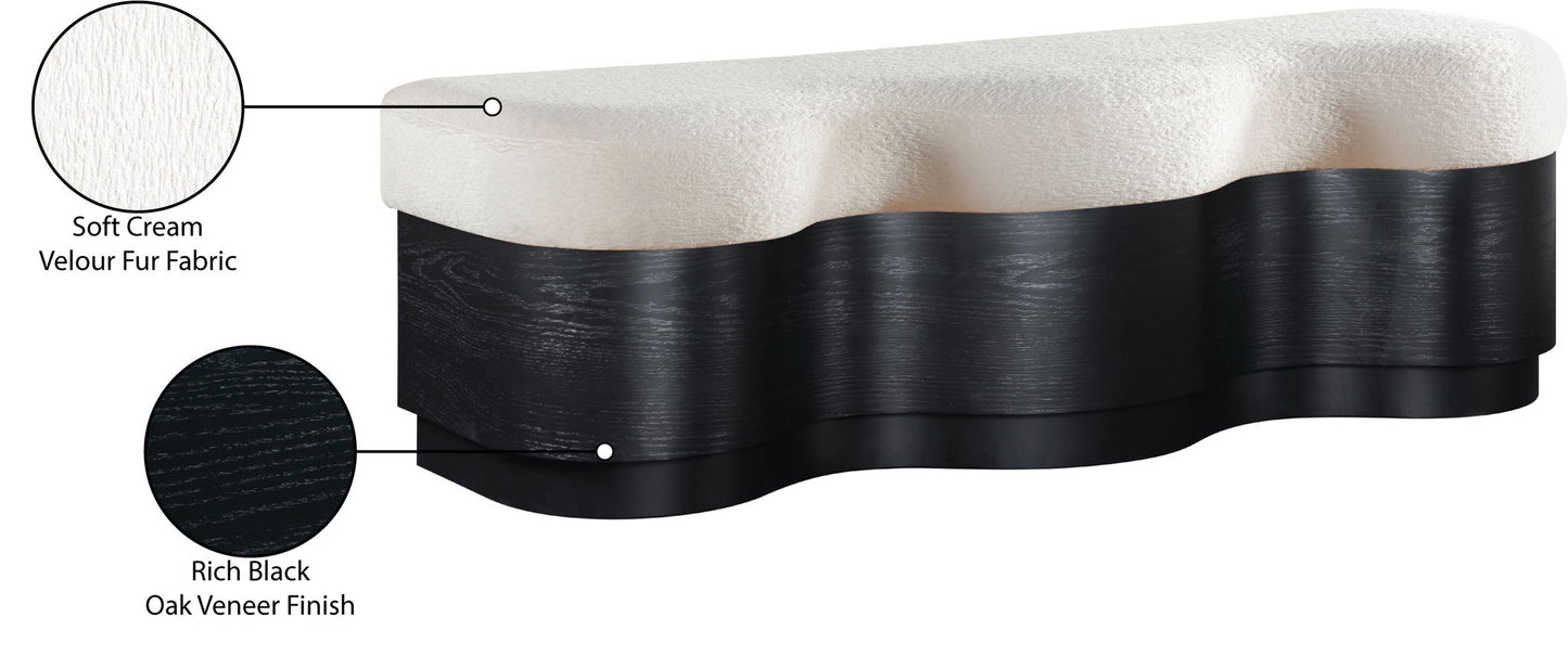 Savoy - Bench With Black Base