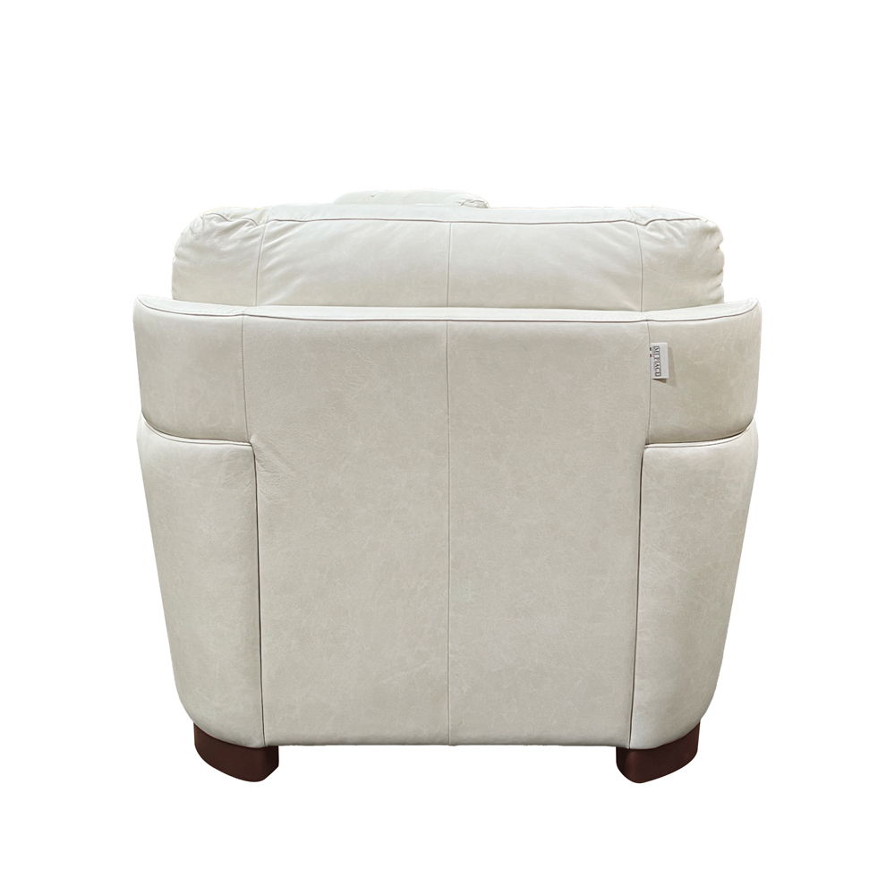 Edrice - Chair - Ivory Top Grain Leather