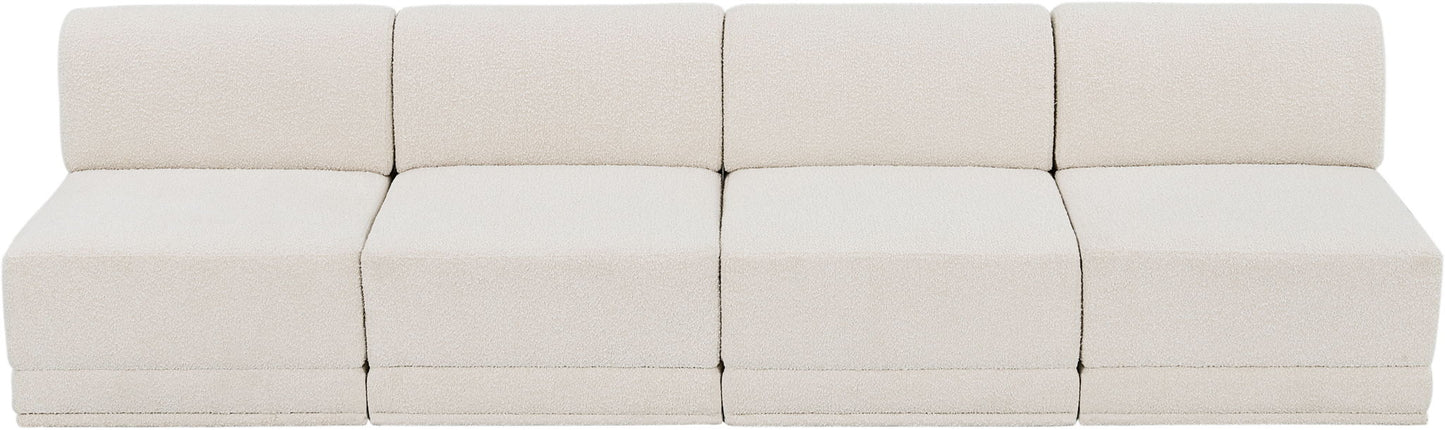 Ollie - 4 Seat Armless Modular Sofa