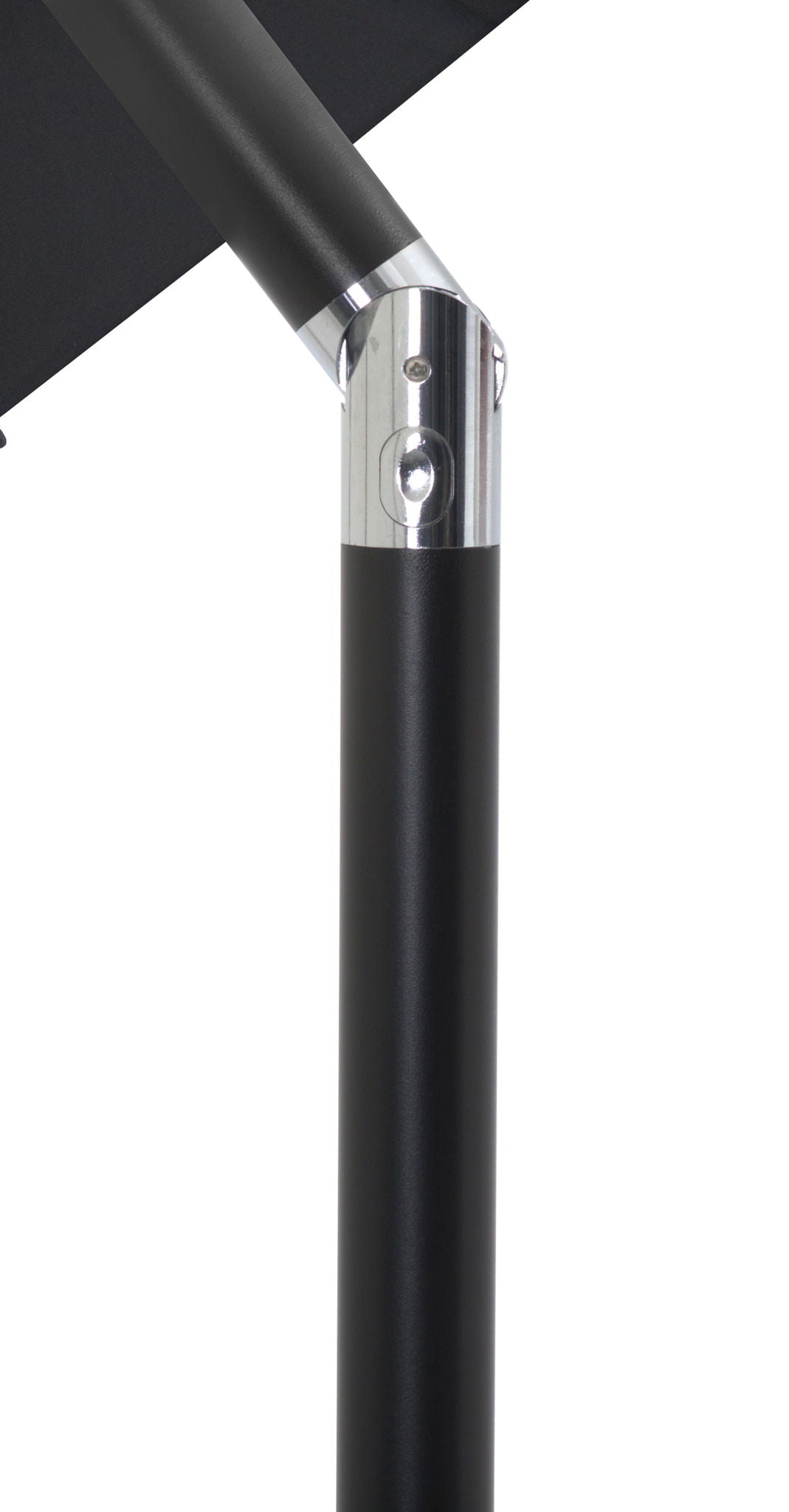 Amalfi - Patio Umbrella - Black Base / Black Pole