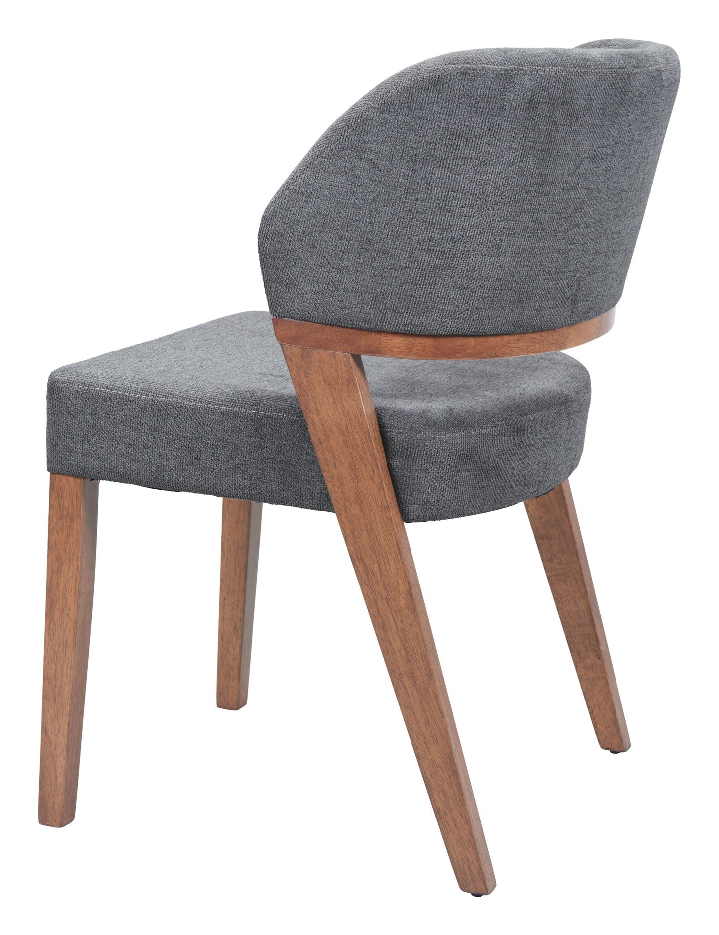 Sunobu - Dining Chair (Set of 2) - Azure Gray / Walnut