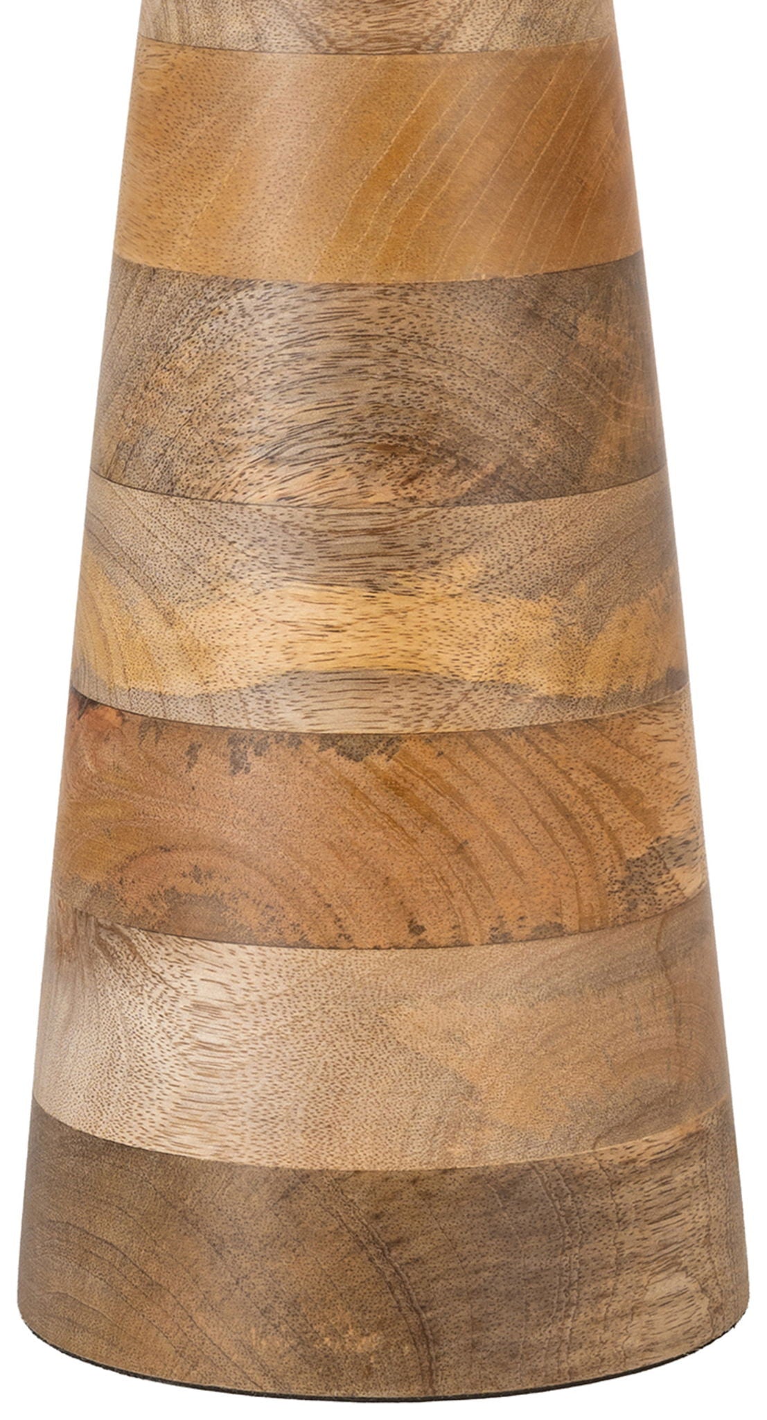Juniper - Mango Wood Base And Linen Textured Fabric Shade Table Lamp