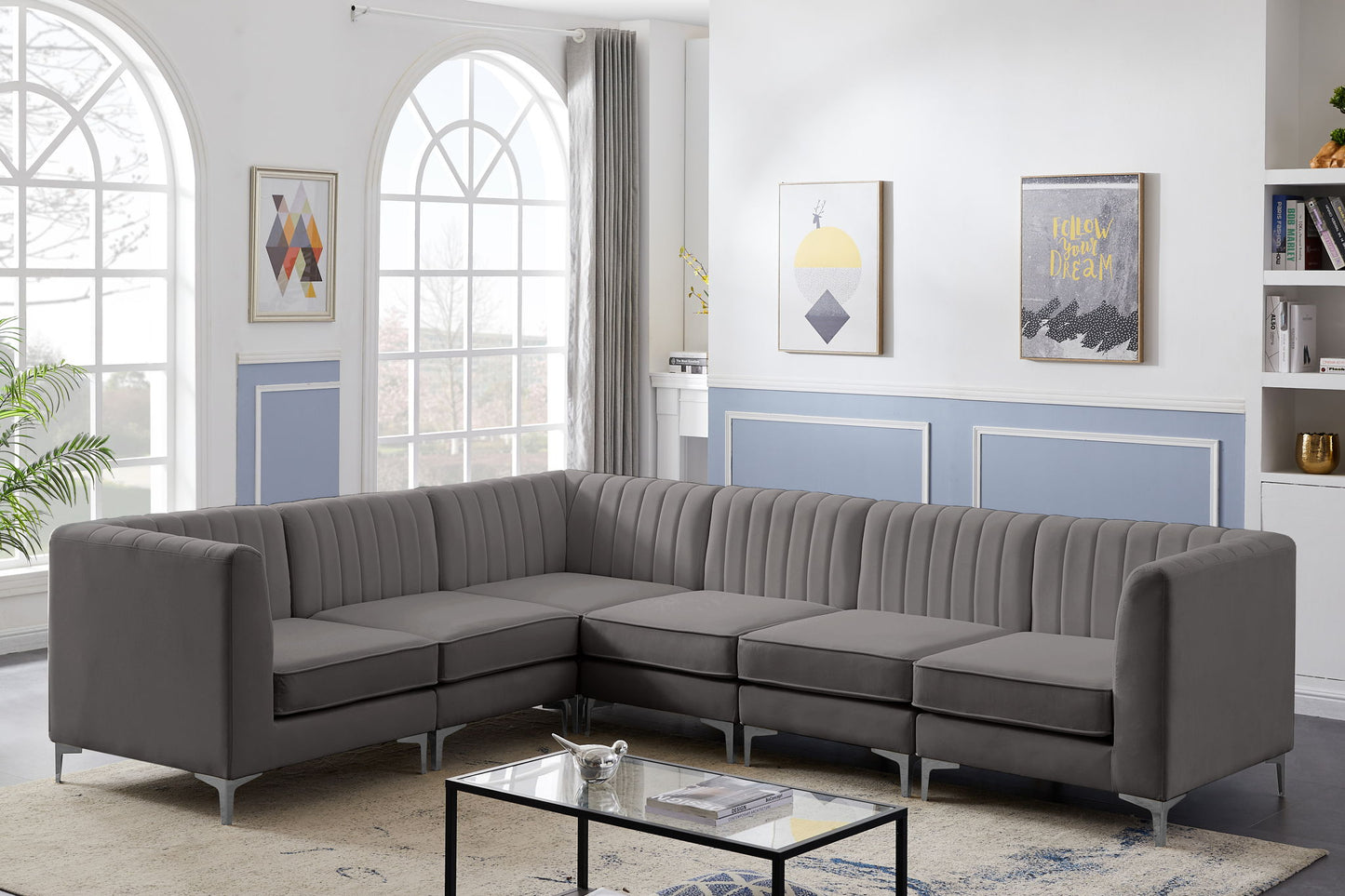 Alina - 6 Piece Sectional