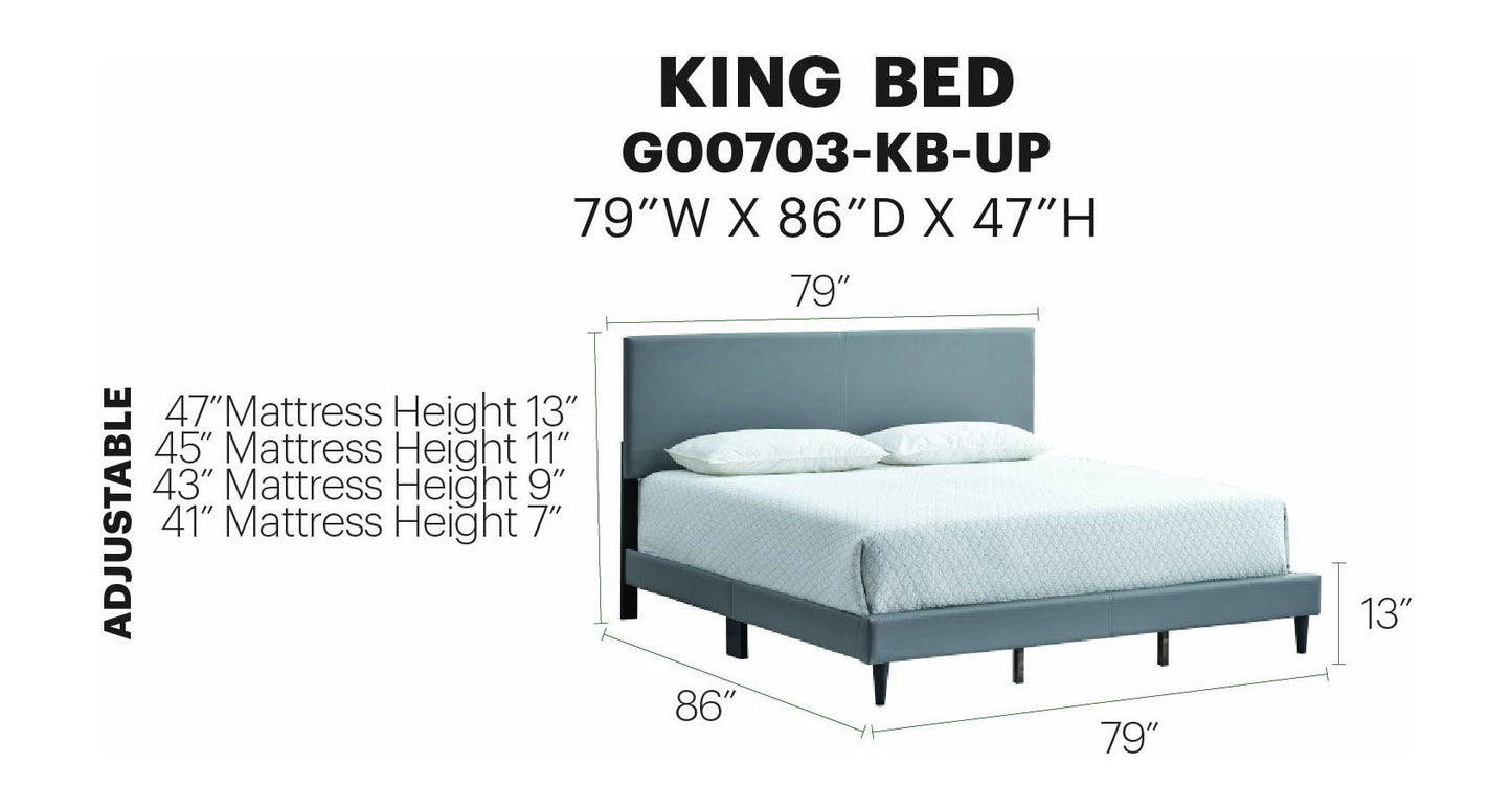 Baron - Upholstered Platform Bed