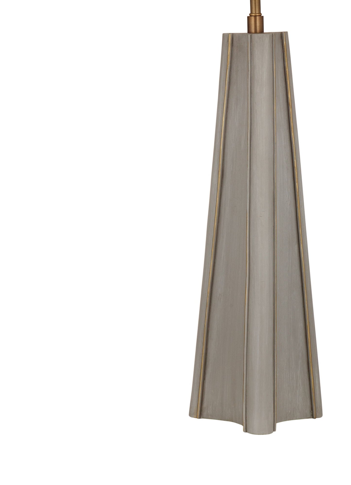 Moreland - Table Lamp - Antique Gray / Gold Highlights